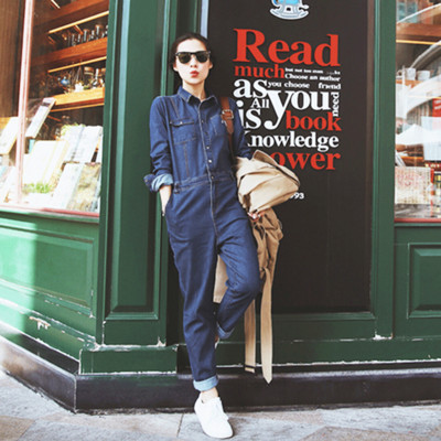 Γυναικεία casual μακρυμάνικη τζιν φόρμα