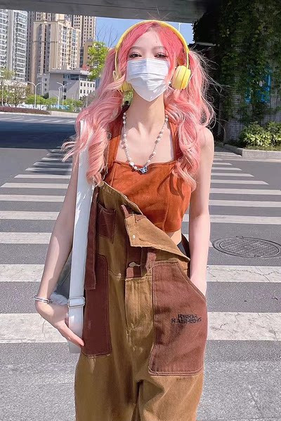 Salopeta dama model casual cu buzunar