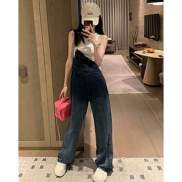 Νέο μοντέλο γυναικεία ολόσωμη φόρμα μπλε τζιν