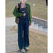 Salopeta retro dama cu picioare late