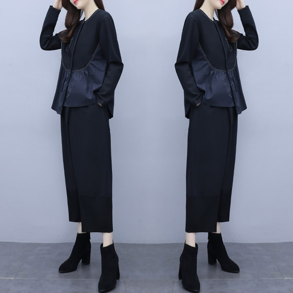 Naiste vabaaja särgi ja pükste komplekt