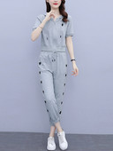 Γυναικείο σετ με κουκούλα casual