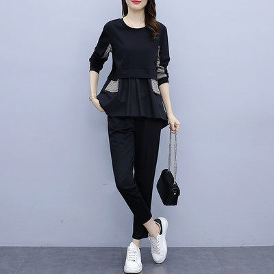 Γυναικεία casual μπλούζα και φόρμα σετ