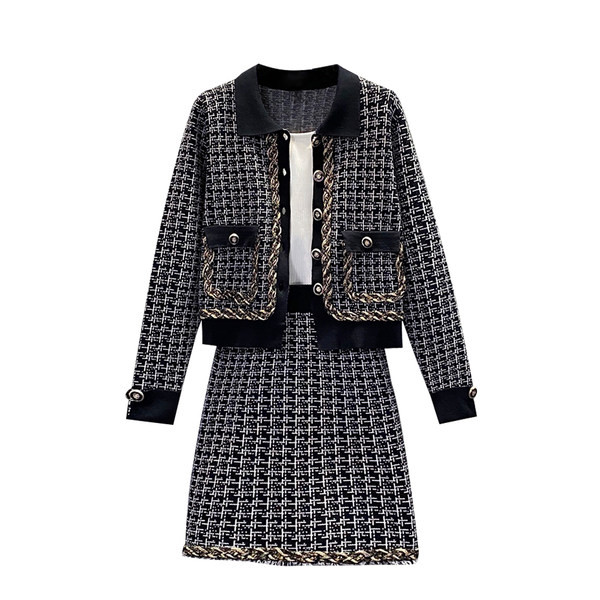 Naiste elegantne kaheosaline komplekt