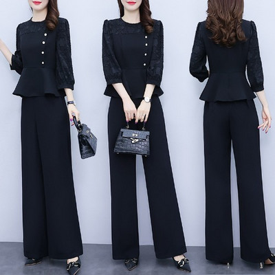 Elegantan ženski dvodijelni komplet bluza i hlače