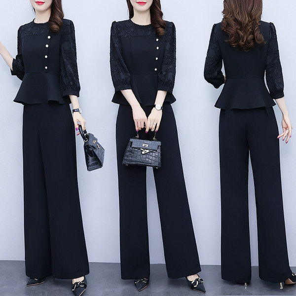 Elegantan ženski dvodijelni komplet bluza i hlače