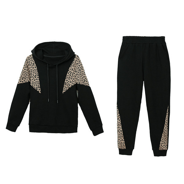 Set casual de dama din doua piese cu bluza si pantaloni cu siret