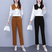 Elegantan dvodijelni komplet - košulja sa hlačama