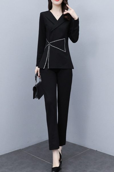 Ženski dvodijelni komplet bluza i hlače