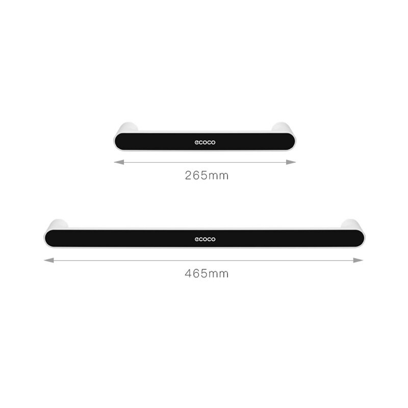 Θήκη για πετσέτες μπάνιου Οικιακή επιτοίχια κρεμάστρα πετσετών μπάνιου σετ μενταγιόν μπάρα πετσετών χωρίς γροθιά For Bathroom Organizer