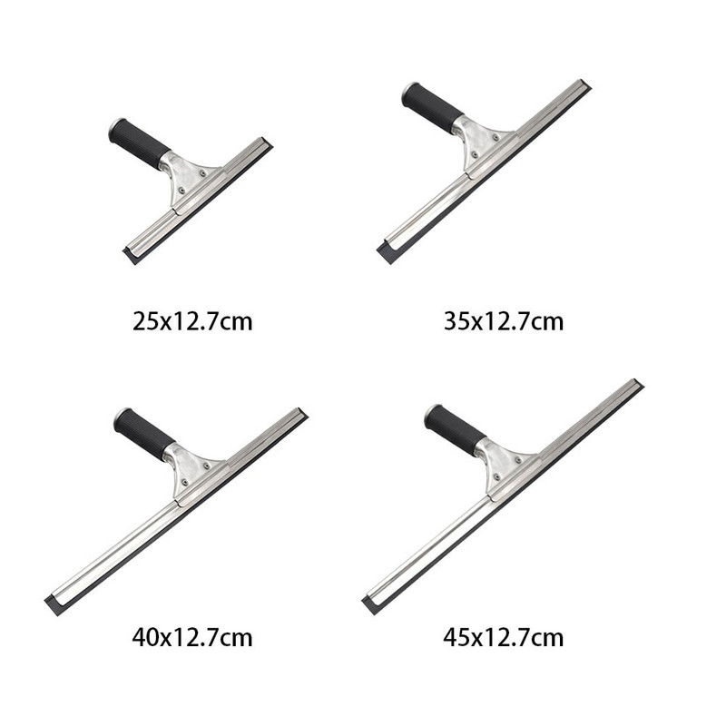 Automobilių plovimo stiklo valytuvas su nerūdijančio plieno ašmenimis universalus neslystantis vidaus lauko lango valytuvas Namų vonios kambarys nuo rūdžių