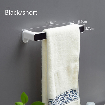 Käterätikuhoidja Tasuta augustamine WC Vannitoa imikork konksuga riiul Seinale kinnitatav varda viimistlus