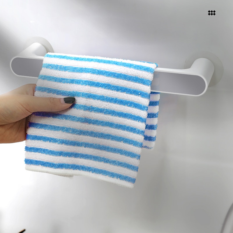 Käterätikuhoidja Tasuta augustamine WC Vannitoa imikork konksuga riiul Seinale kinnitatav varda viimistlus