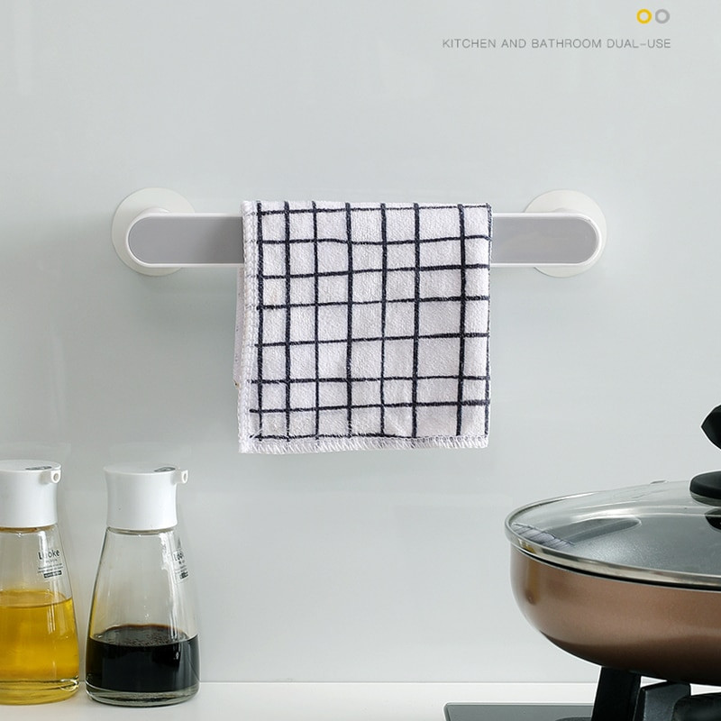 Käterätikuhoidja Tasuta augustamine WC Vannitoa imikork konksuga riiul Seinale kinnitatav varda viimistlus