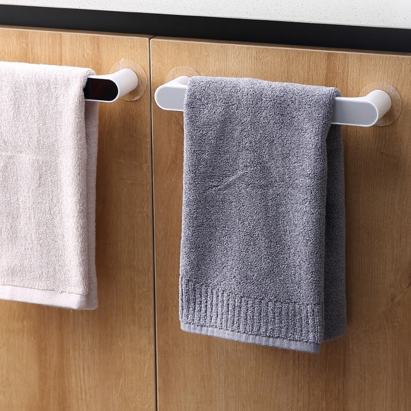 Käterätikuhoidja Tasuta augustamine WC Vannitoa imikork konksuga riiul Seinale kinnitatav varda viimistlus