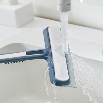 Βούρτσα καθαρισμού τζαμιών υαλοκαθαριστήρων σιλικόνης Καθαριστικό καθρέφτη μπάνιου με εργαλεία καθαρισμού σπιτιού Hanlde Shower Squeegee