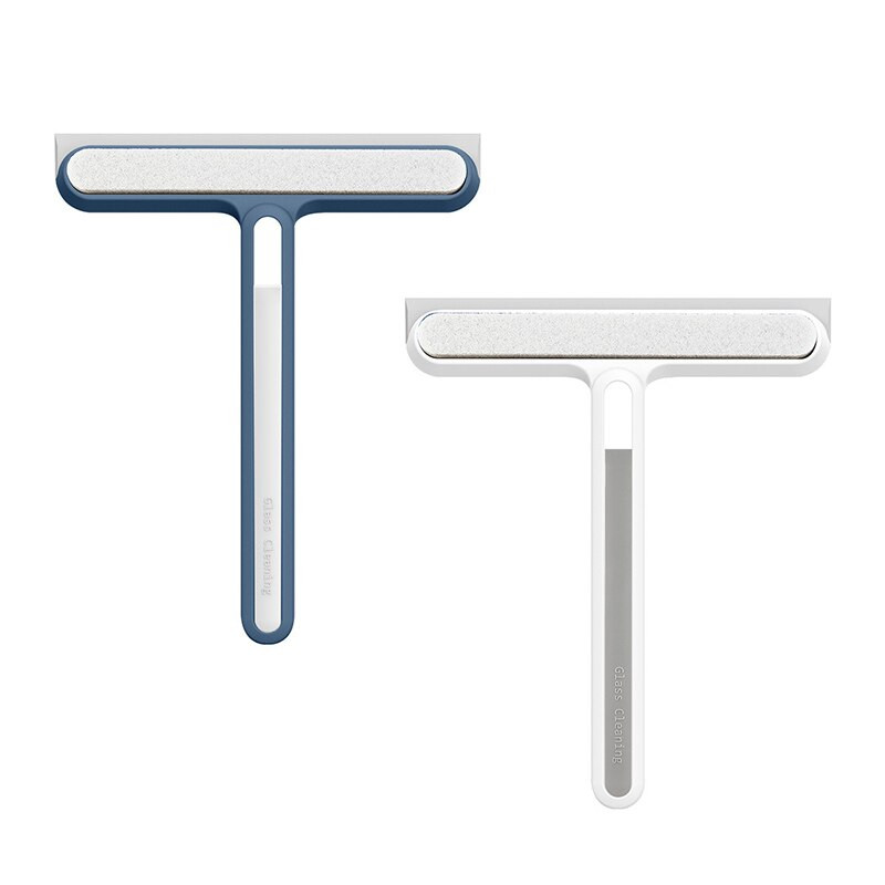 Silikono stiklo valytuvų langų valymo šepetėlis vonios kambario veidrodžių valiklis su Hanlde dušo valytuvu namų valymo įrankiai