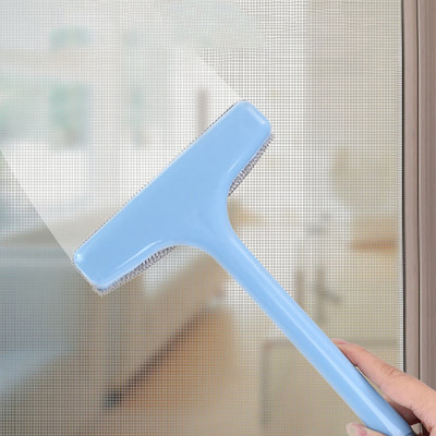 Household Cleaning Window Washing Brush Home Dust Removal For Gauze Window Glass Wet And Dry Cleaning Brush Kitchen Accessories
