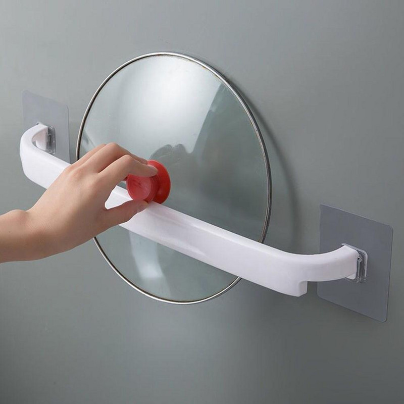 Suport autoadeziv pentru prosoape Suport pentru prosoape montat pe perete Raft pentru bară pentru prosoape Suport rola Cârlig pentru agățat Organizator pentru baie