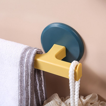 Κρεμάστρα για πετσέτες μπάνιου σε σχήμα T Κρεμάστρα για πετσέτες μπάνιου Κουζίνα επιτοίχια κρεμαστή μπάρα πετσετών Organizer Ράφι αποθήκευσης κουζίνας