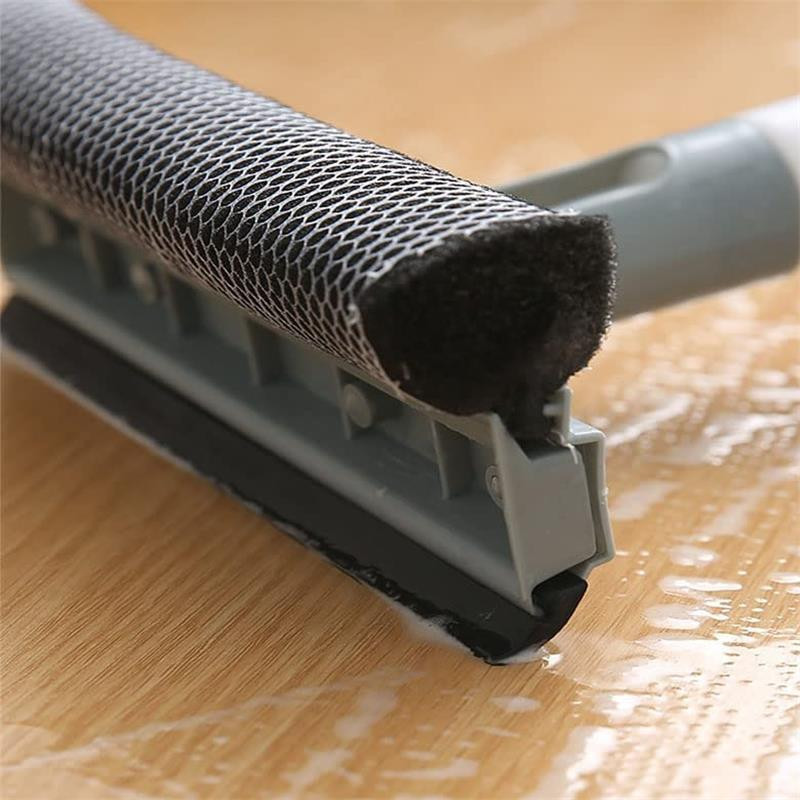 Instrument de curățare a geamurilor de geamuri de demontare pe două fețe Dispozitiv de curățare a geamurilor Racletă Mop Racletă ștergător cu sticlă de pulverizare cu apă
