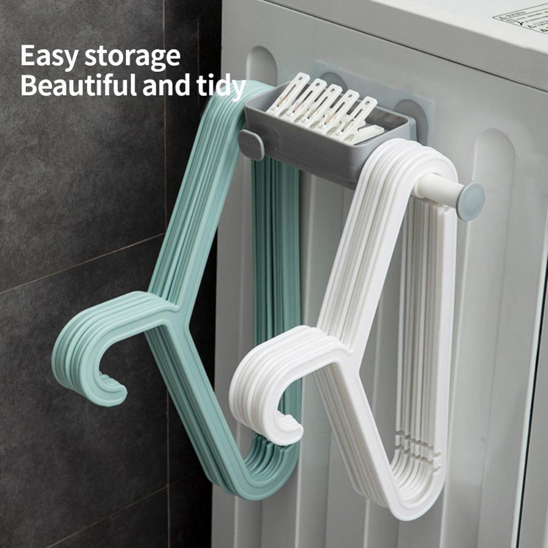 Stalak za ručnike koji se ne buši Višenamjenski Skrivena vješalica na uvlačenje Stalak za pohranu Organizator Vješalica Podrška za odjeću Dodatna oprema