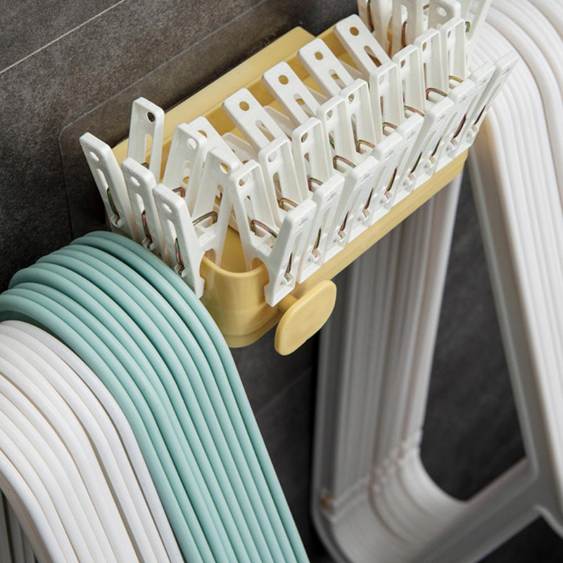 Stalak za ručnike koji se ne buši Višenamjenski Skrivena vješalica na uvlačenje Stalak za pohranu Organizator Vješalica Podrška za odjeću Dodatna oprema