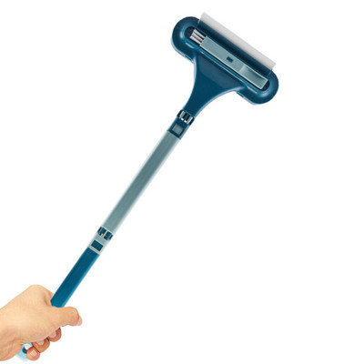 Perie de curățare a geamurilor 2 în 1 Perie de curățare a geamurilor umedă și uscată Instrument de curățare a geamurilor cu dublă utilizare Oglinda ușii dușului mașinii