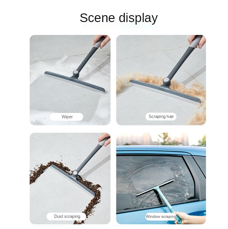 360-kraadine pöörlev hari akende pesemiseks Klaasipuhasti kodupuhastuskristallide jaoks Majapidamises kaabits Silikoonist spaatliga Käsitööriistad