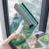 Καθαριστικό τζαμιών υαλοκαθαριστήρων για τζάμια καθρέφτη μπάνιου Βούρτσα καθαρισμού τζαμιών αυτοκινήτου με ξύστρα σπρέι Βούρτσα παραθύρου Εργαλεία οικιακού καθαρισμού