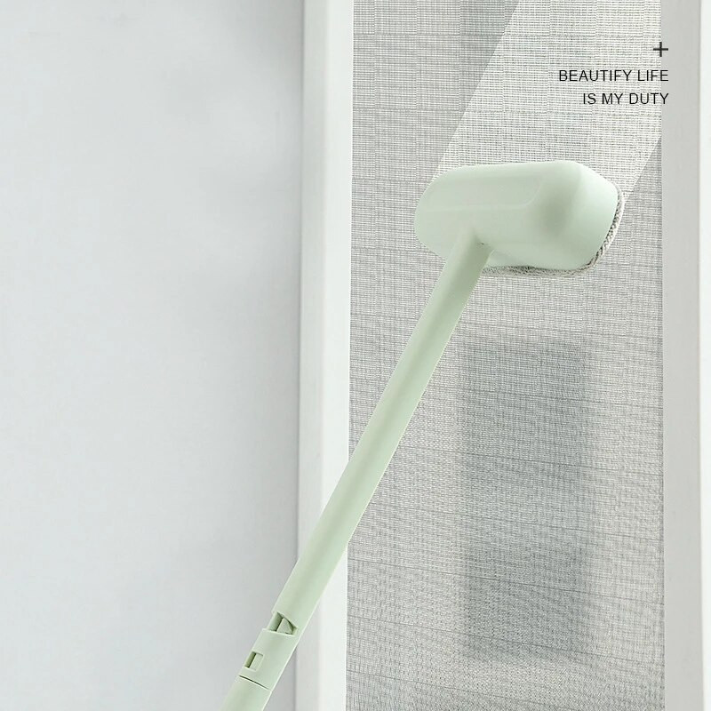 Četka za čišćenje sjenila za prozore automobila, mreža za čišćenje prozora u kućanstvu, bez duge ručke, uklonjiva i periva