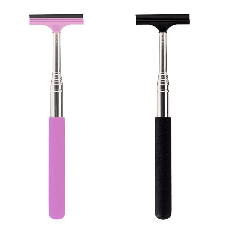 Stergator portabil retractabil pentru oglinda retrovizoare Sterge rapid ceata de apa Murdarie Instrument de curatare a stergatorului de sticla pentru oglinda auto auto