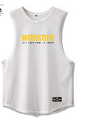 Trükiga sportmudeli tanktop
