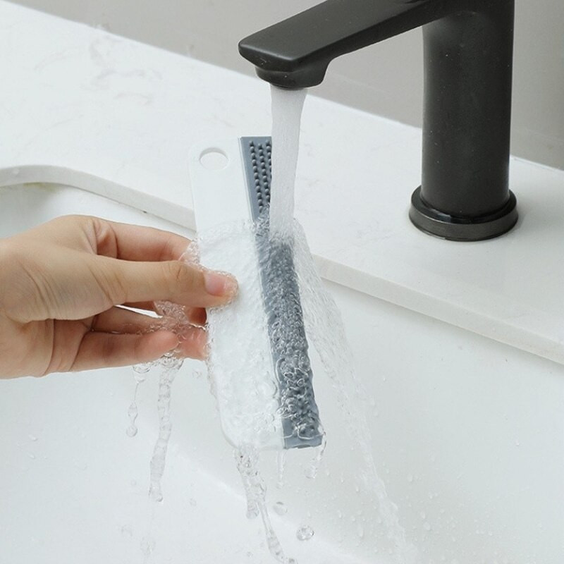 Racletă de duș Kit ștergător pentru oglindă de baie Instrumente de curățare a geamurilor Perie de curățat geamuri Pete de birou Accesorii de uz casnic cu cârlig