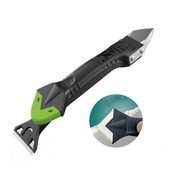 Silikoonkaabits 5 ühes metallist mitme nurgaga jääkliimi kaabits iluõmblustööriistade komplekt liimi põranda vormi eemaldamise tööriist