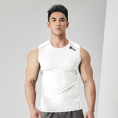 Ανδρικό φανελάκι με επιγραφή κατάλληλο για γυμναστική