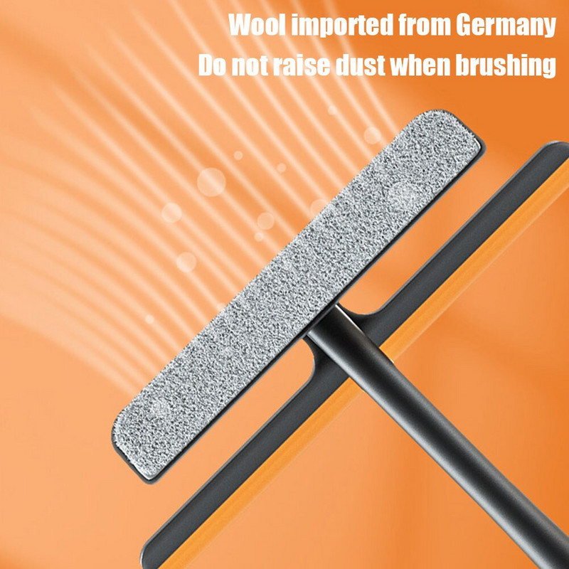 Kolm ühes kaabitsaga klaasipuhasti vahetatava harjapeaga Hotellipesu Vastupidav käeshoitav köögipuhastustööriist