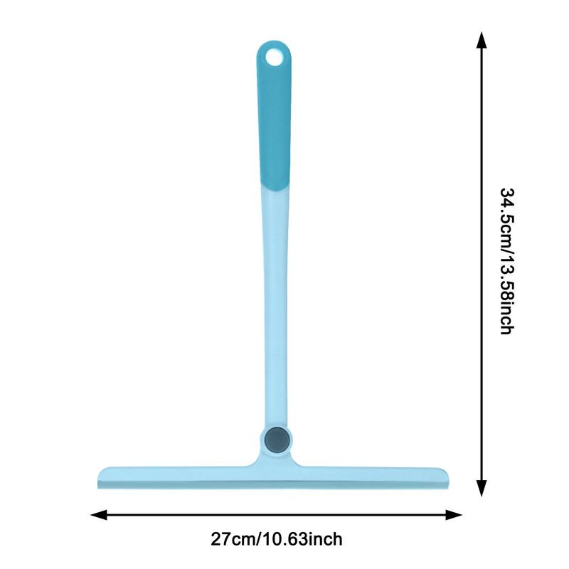 Dušikaabits Dušiukse puhastusvahend Mugava käepidemega aknakaabitsad Libisemiskindla pika käepidemega peeglipuhastiga dušikaabits