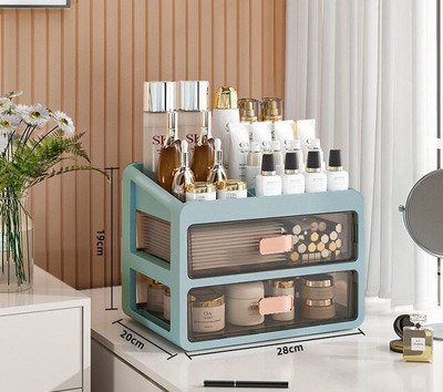 Stalinio makiažo organizatorius Stalčiaus tipas Kosmetikos laikymo dėžutė Makiažo dėklas Šepetėlio laikiklis Lūpų dažų Odos priežiūros makiažo lentelės