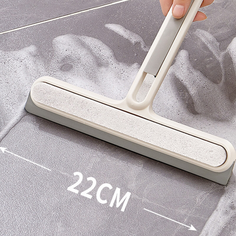 Αξεσουάρ μπάνιου καθαρισμού υαλοκαθαριστήρων ντουζιέρας Μάκτρο υαλοκαθαριστήρα Εργαλείο καθαρισμού παραθύρων για καθαρισμό παραθύρων Αξεσουάρ μπάνιου με μικρή βούρτσα