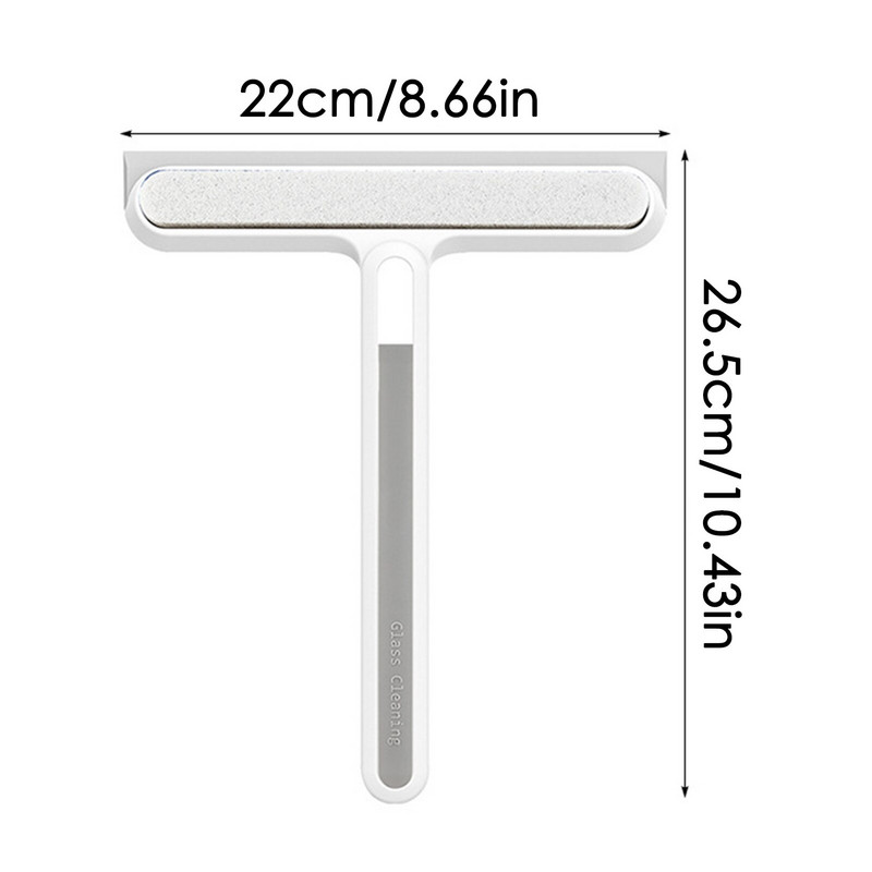 Αξεσουάρ μπάνιου καθαρισμού υαλοκαθαριστήρων ντουζιέρας Μάκτρο υαλοκαθαριστήρα Εργαλείο καθαρισμού παραθύρων για καθαρισμό παραθύρων Αξεσουάρ μπάνιου με μικρή βούρτσα