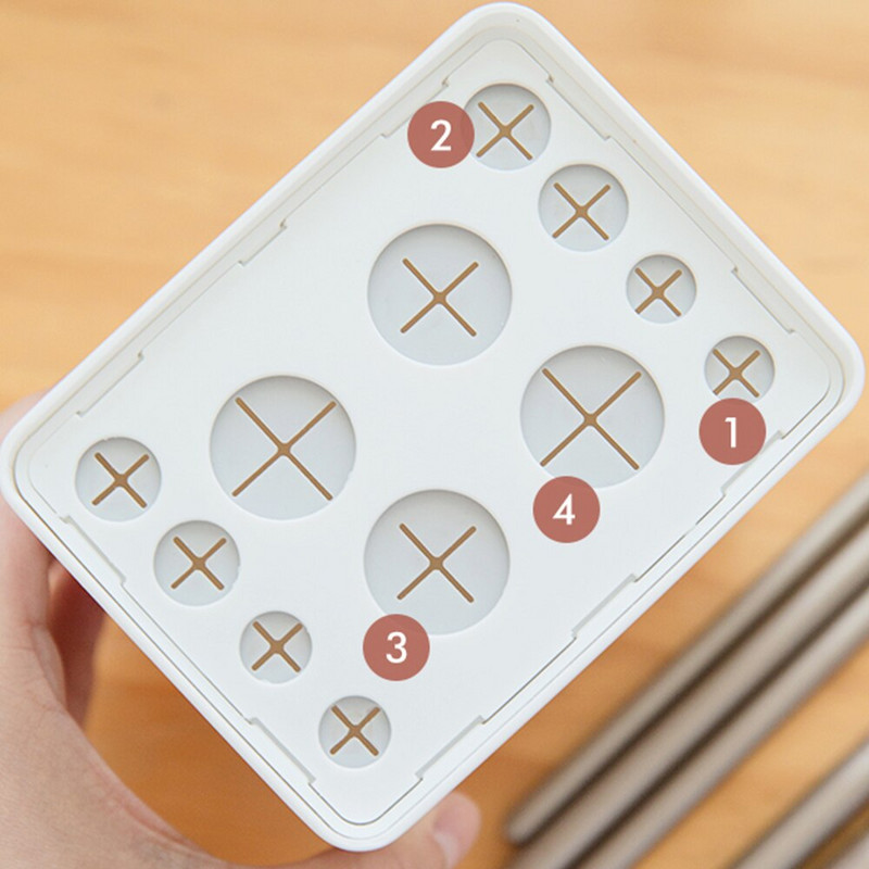 Suport perie de machiaj Organizator Pensule de machiaj cosmetice Cutie de depozitare rezistentă la praf Suport stilou Ruj creion Suport de depozitare lac de unghii