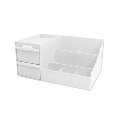 Suure mahutavusega kosmeetilise meigikoristaja sahtlid Tüüp Plastikust Vannitoa Nahahooldusvahendite hoiukarp Pintsli huulepulgahoidja