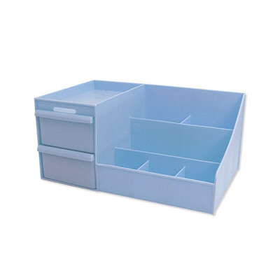 Suure mahutavusega kosmeetilise meigikoristaja sahtlid Tüüp Plastikust Vannitoa Nahahooldusvahendite hoiukarp Pintsli huulepulgahoidja