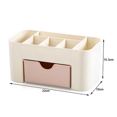 Suure mahutavusega kosmeetilise meigikoristaja sahtlid Tüüp Plastikust Vannitoa Nahahooldusvahendite hoiukarp Pintsli huulepulgahoidja