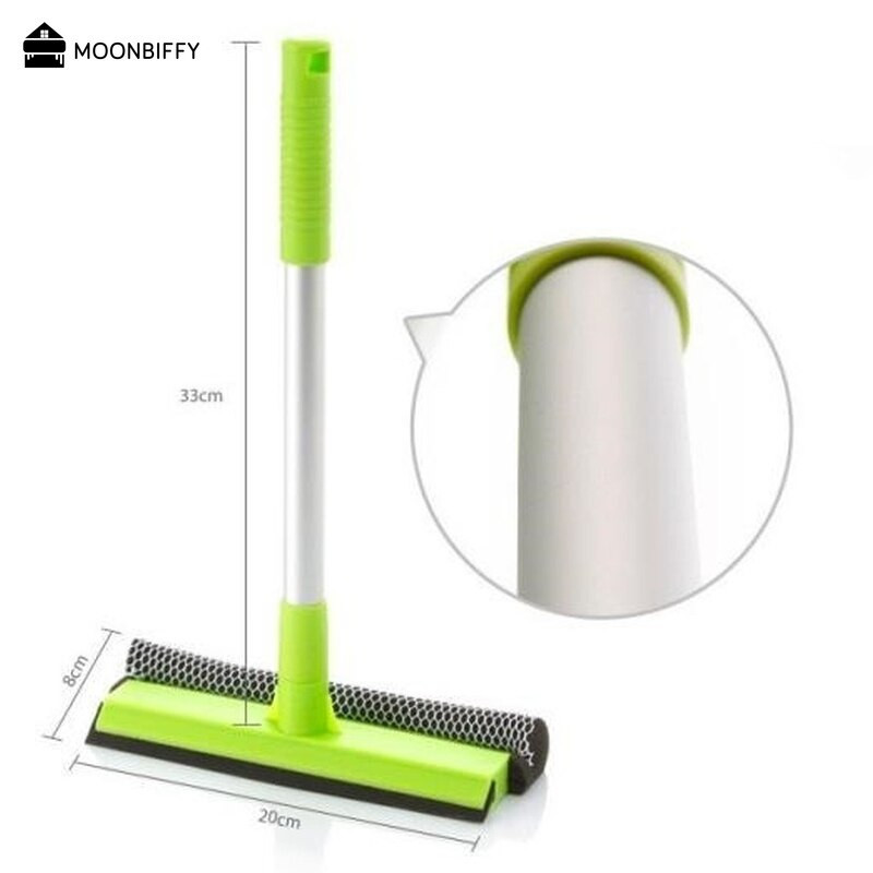 Καθαριστικό τζαμιών διπλής όψης Βούρτσα καθαρισμού μακράς λαβής Βούρτσα καθαρισμού παραθύρου Βούρτσα καθαρισμού οικιακού καθαρισμού υπερβολικά καθαρισμού