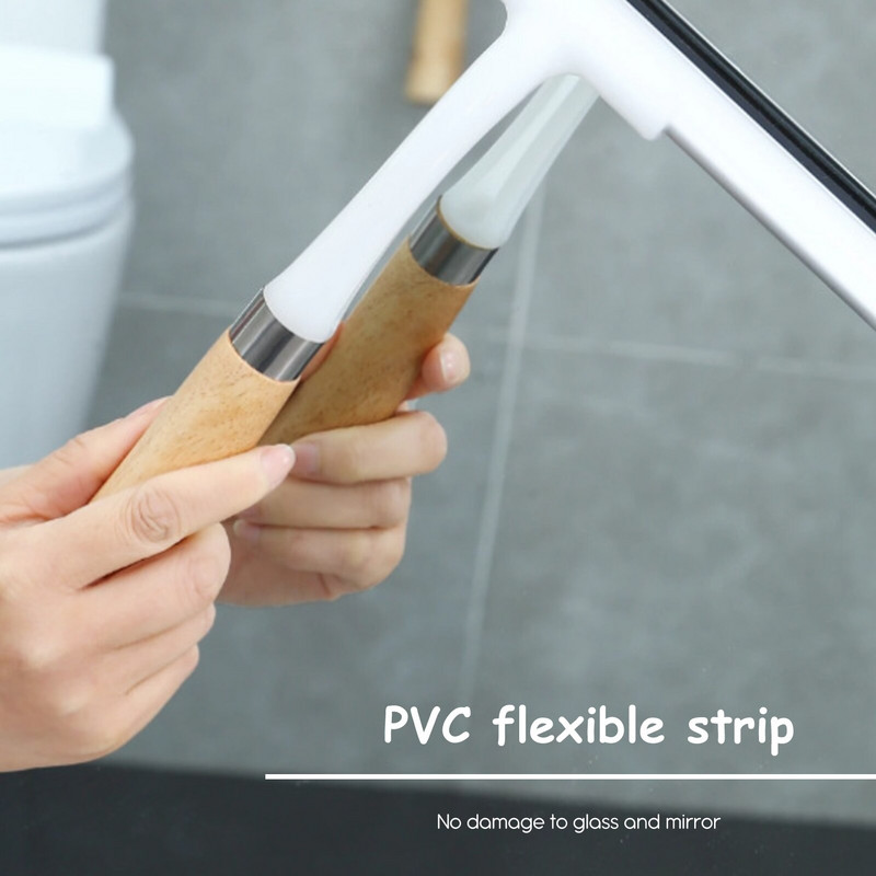 Puidust käepidemega puhastuskaabits, mida on lihtne eemaldada plekkide pesemiseks ja kuivatamiseks