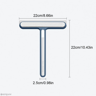 Ștergător pentru oglindă Instrument de curățare a sticlei Racletă de duș 3 în 1 Racletă de ștergător de sticlă Racletă de curățare a racletei de duș cu suport din silicon Baie