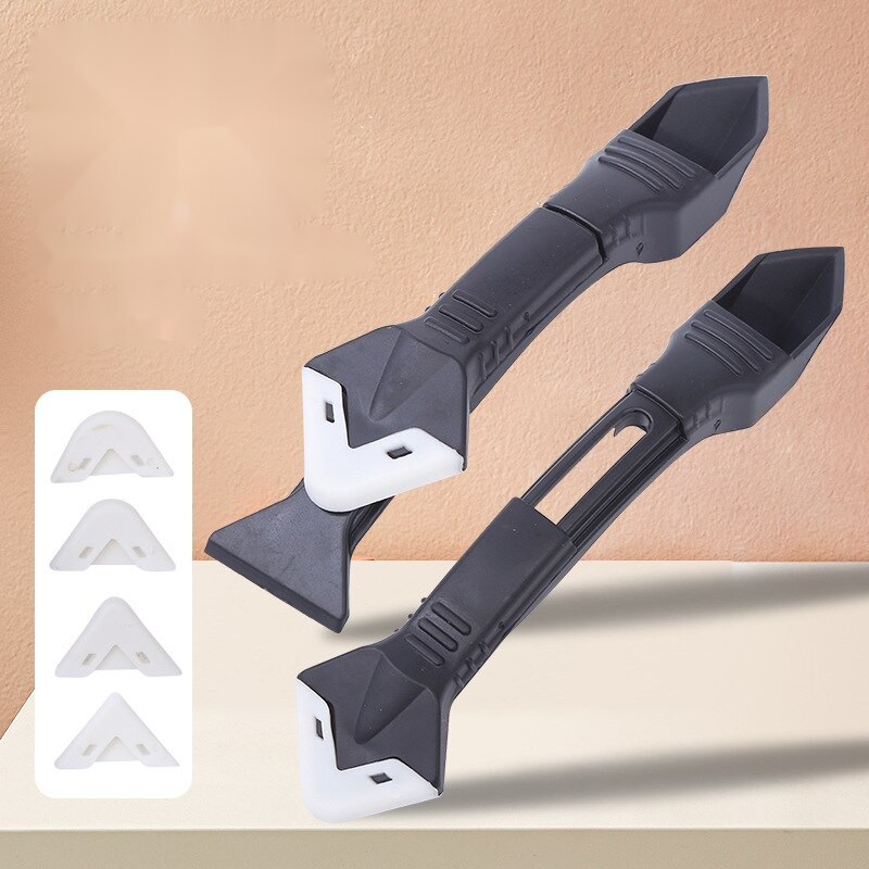 Κόλλα γυαλιού Γωνιακή Ξύστρα Εργαλείο καλαφατίσματος Φτυαριού Φτυάρι Πολυλειτουργικό λαστιχένιο φτυάρι σιλικόνης αφαίρεση γωνίας