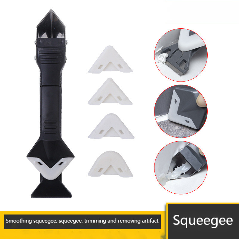 Κόλλα γυαλιού Γωνιακή Ξύστρα Εργαλείο καλαφατίσματος Φτυαριού Φτυάρι Πολυλειτουργικό λαστιχένιο φτυάρι σιλικόνης αφαίρεση γωνίας
